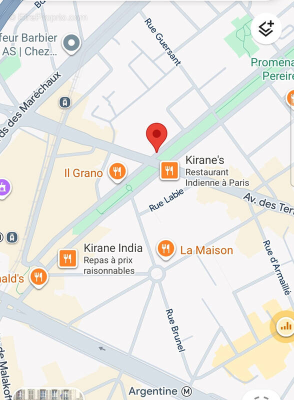 Commerce à PARIS-17E