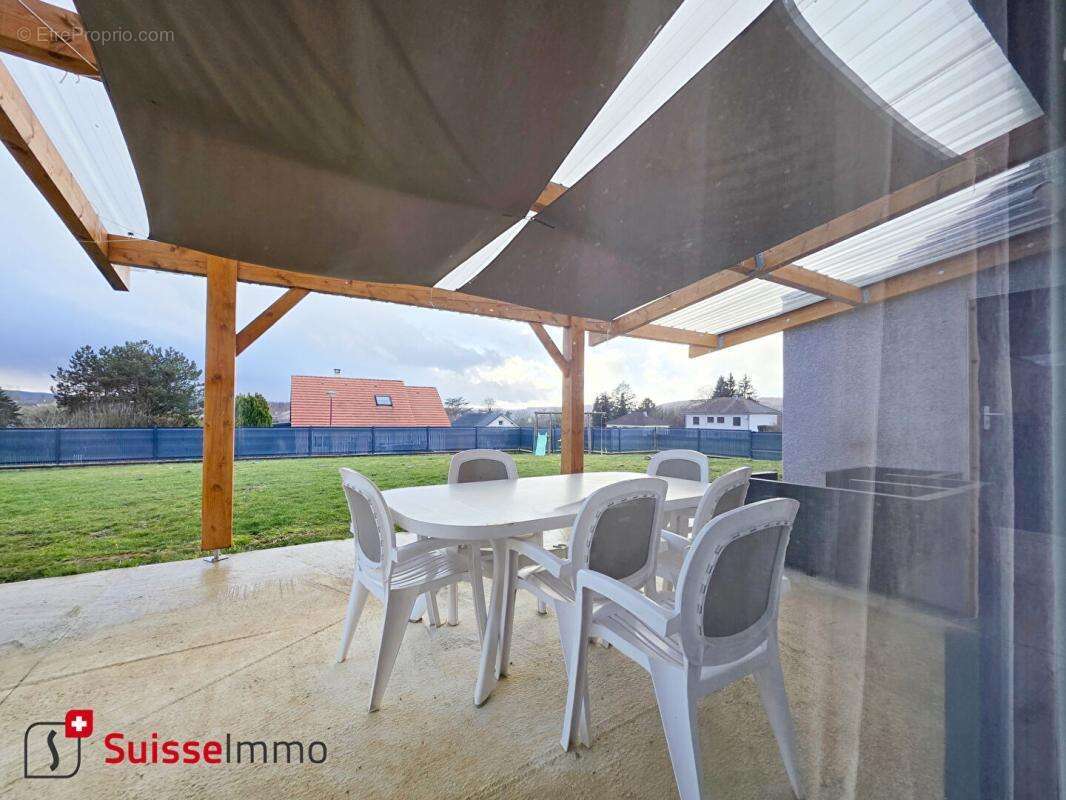 Maison d'architecte L Isle Sur Le Doubs 6 pièce(s) 164 m2 - photo 17