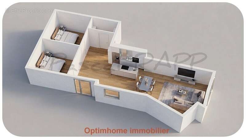 Appartement à rénover 3 pièces LE CAP D'AGDE (34) - photo 2