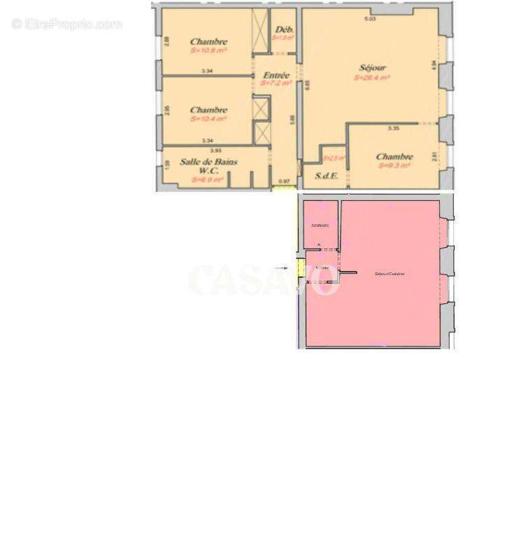 Appartement à PARIS-11E