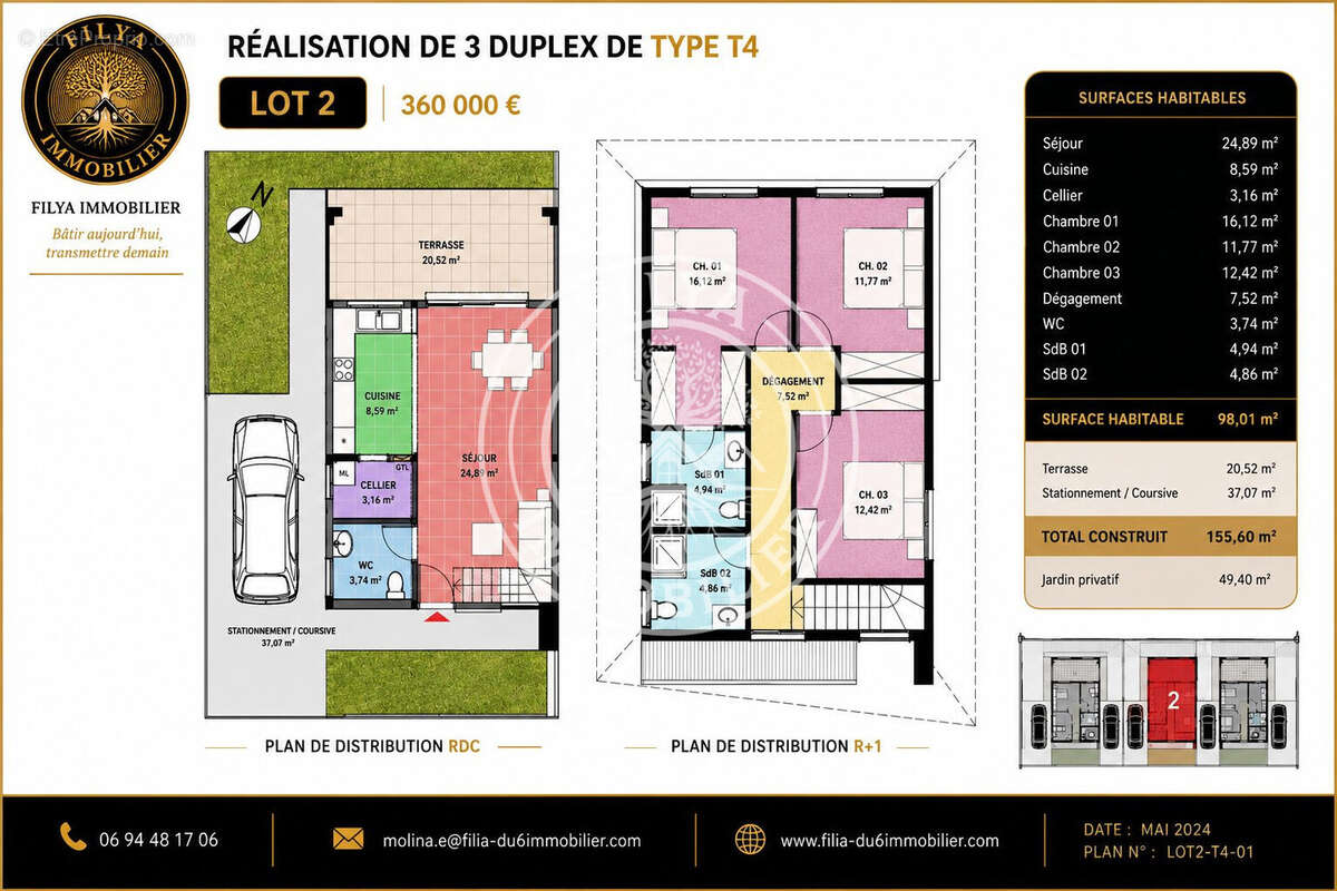 Maison 98 m² à Remire-Montjoly  - photo 5