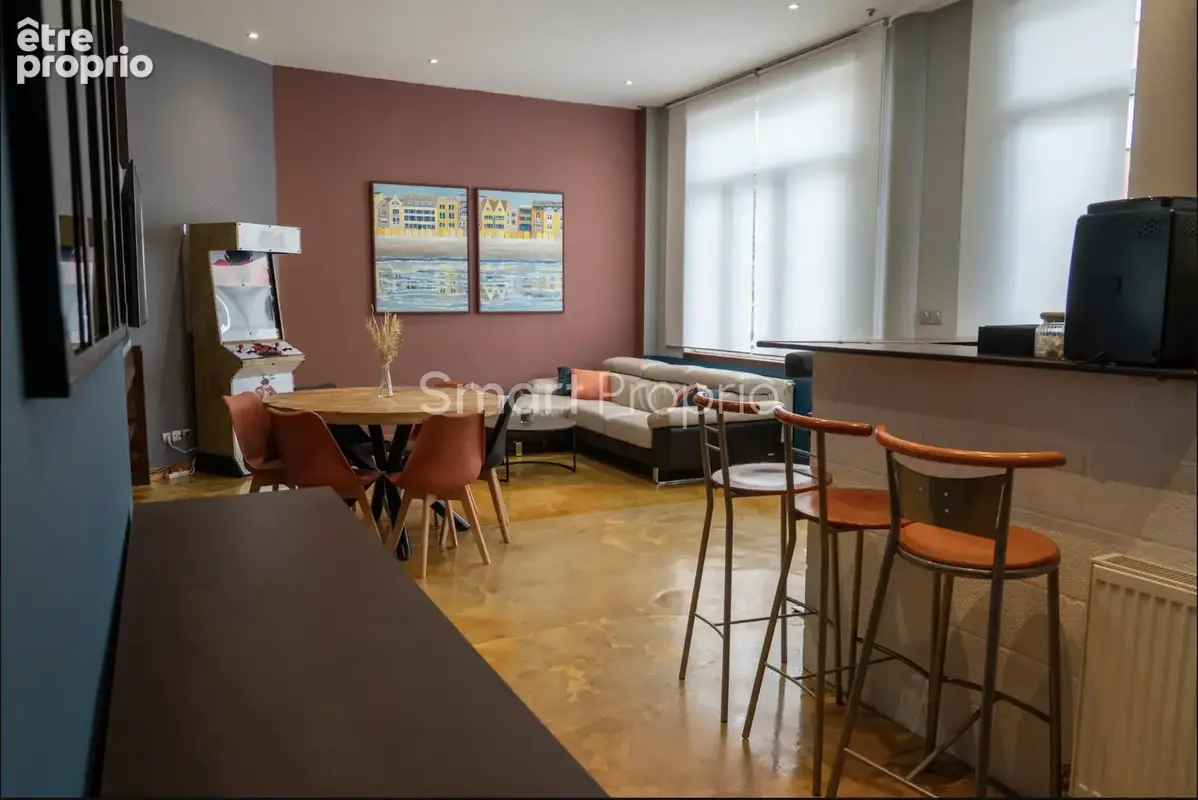 Appartement spacieux - vendu meublé en centre-ville de dunkerque - photo 2