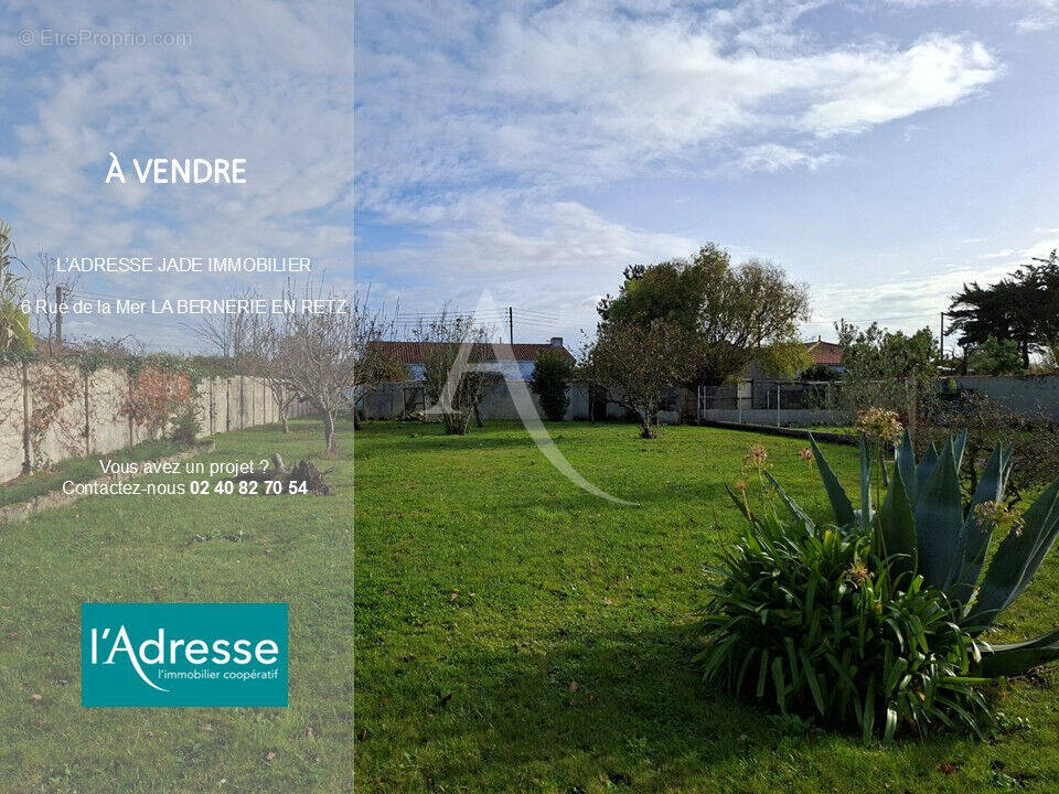 Terrain à LA BERNERIE-EN-RETZ