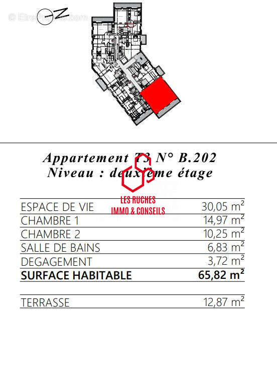 Appartement à LAGNY-SUR-MARNE