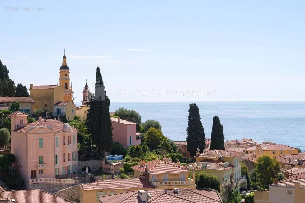 Vue panoramique mer 3 pieces terrasse a menton - photo 18