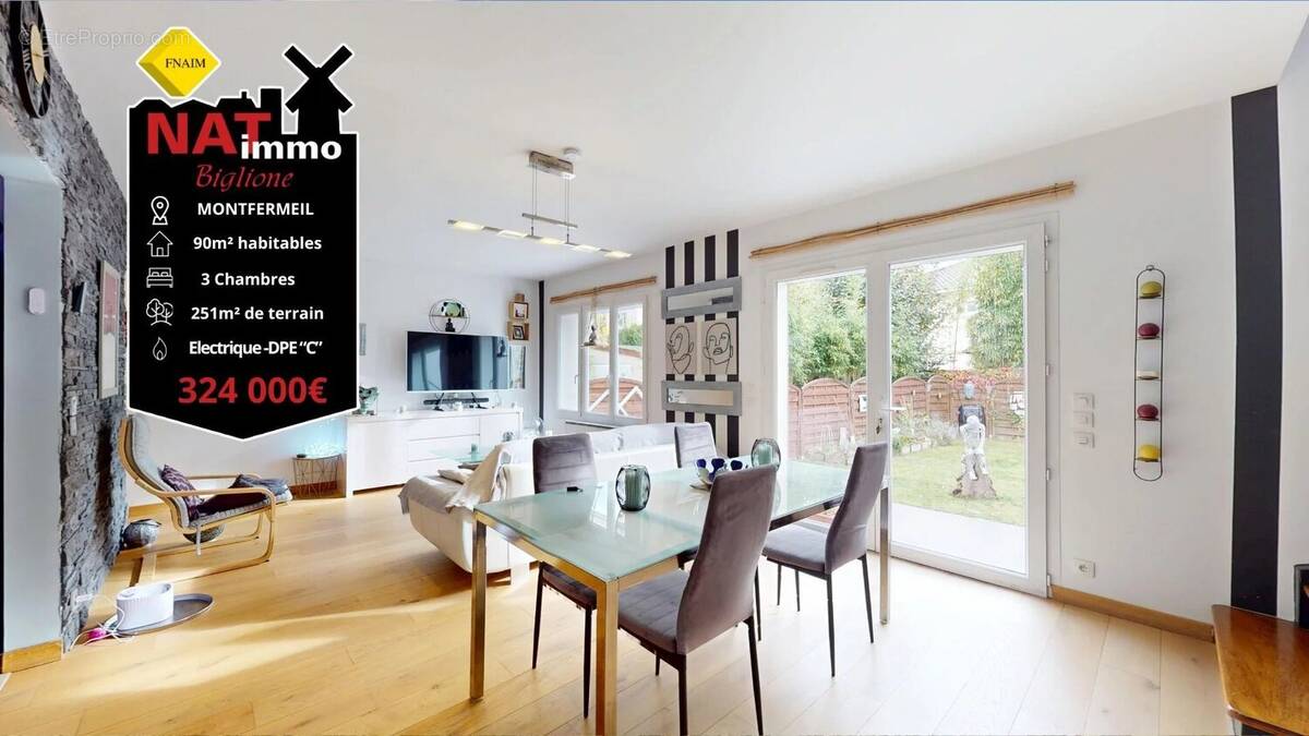 Maison à MONTFERMEIL