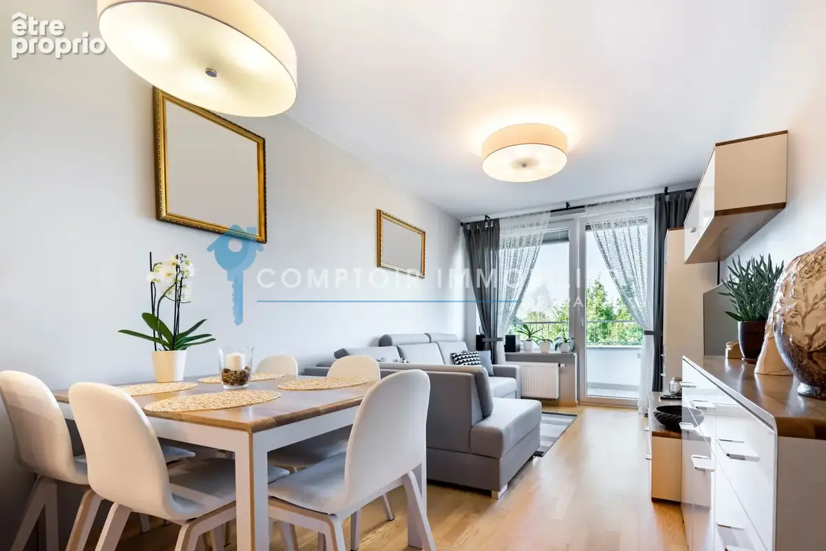 Aix nord 2,5km cv bellegarde t2 48m2 jardin parking residence fermee - photo 3