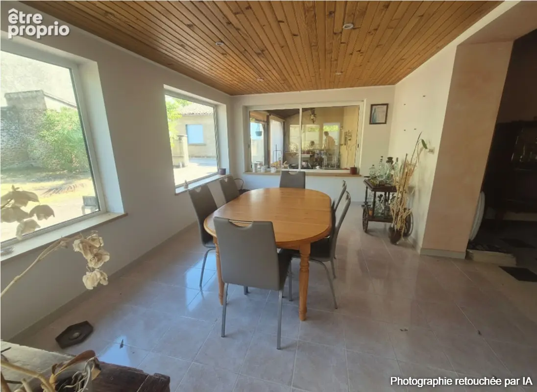 Maison 110m2 habitables sur 575m2 de jardin . Proche Avignonet Lauragais - photo 3