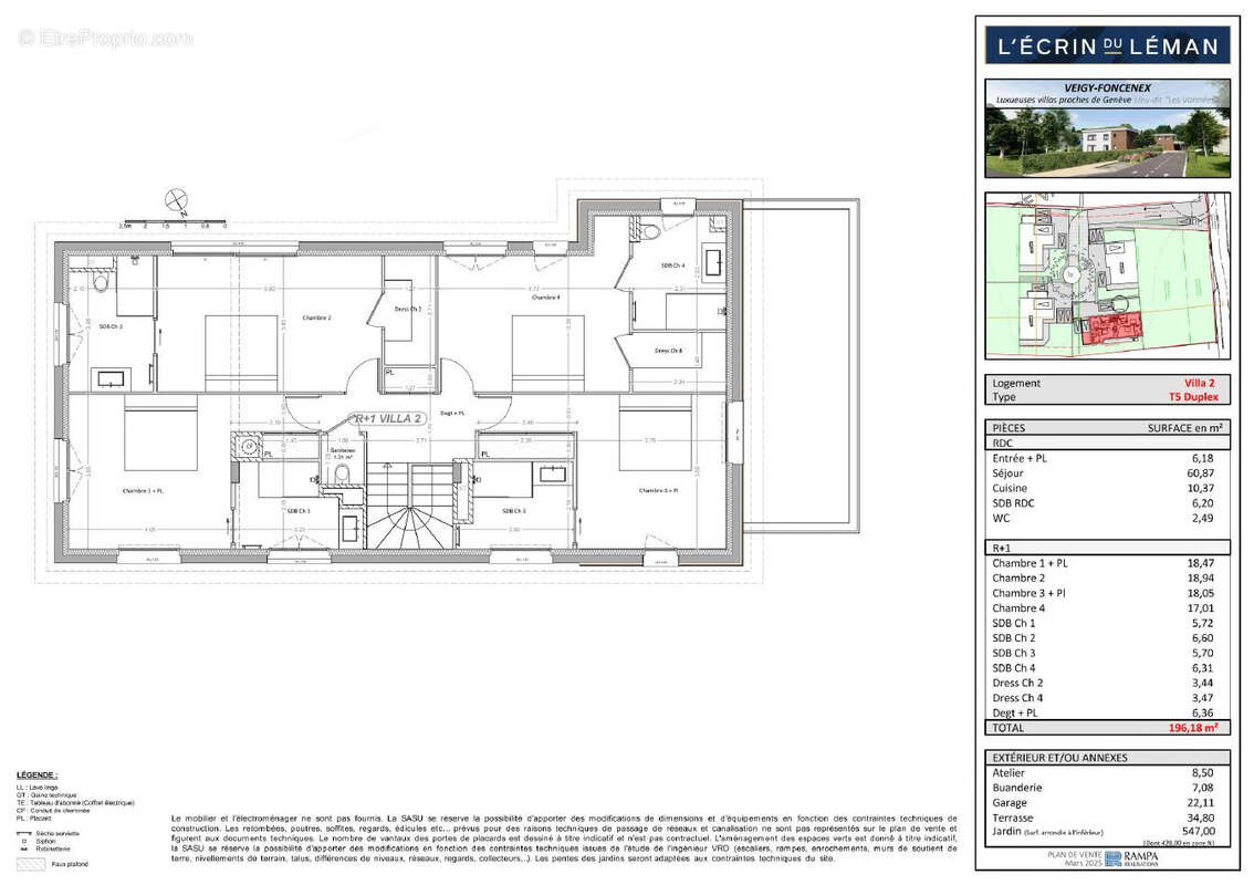 Maison à VEIGY-FONCENEX