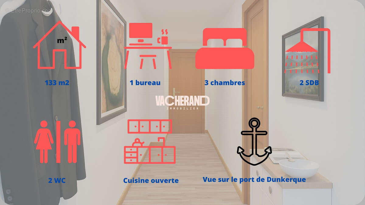 Appartement à DUNKERQUE