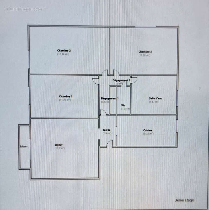 Appartement à VILLETANEUSE