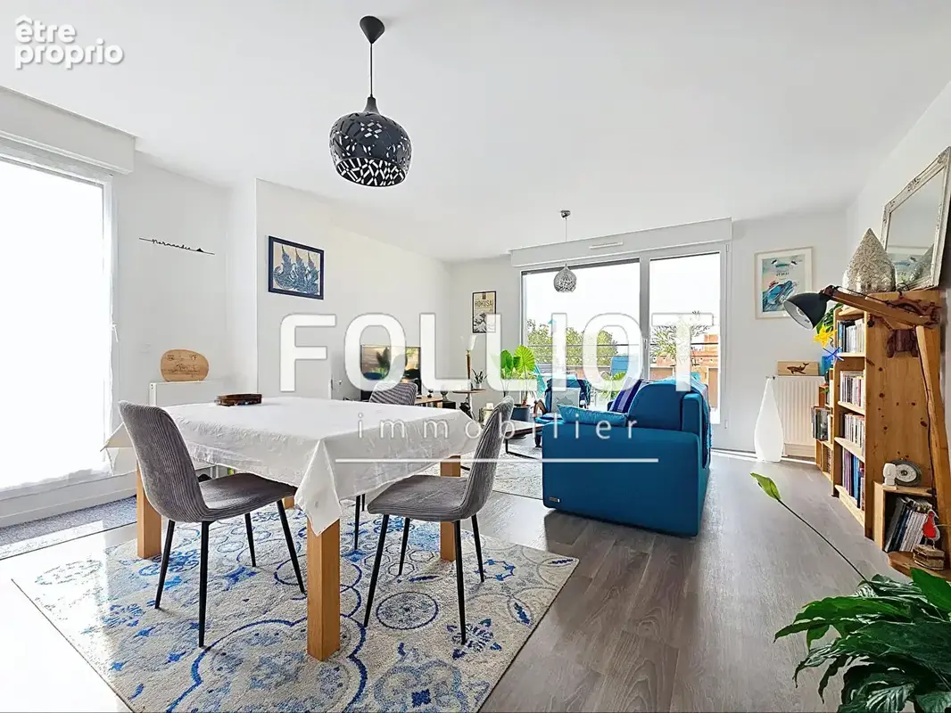 Dernier étage 3 pièces de 75 m² avec terrasse de 50m² et double garage à Douvres-la-Délivrande - photo 7