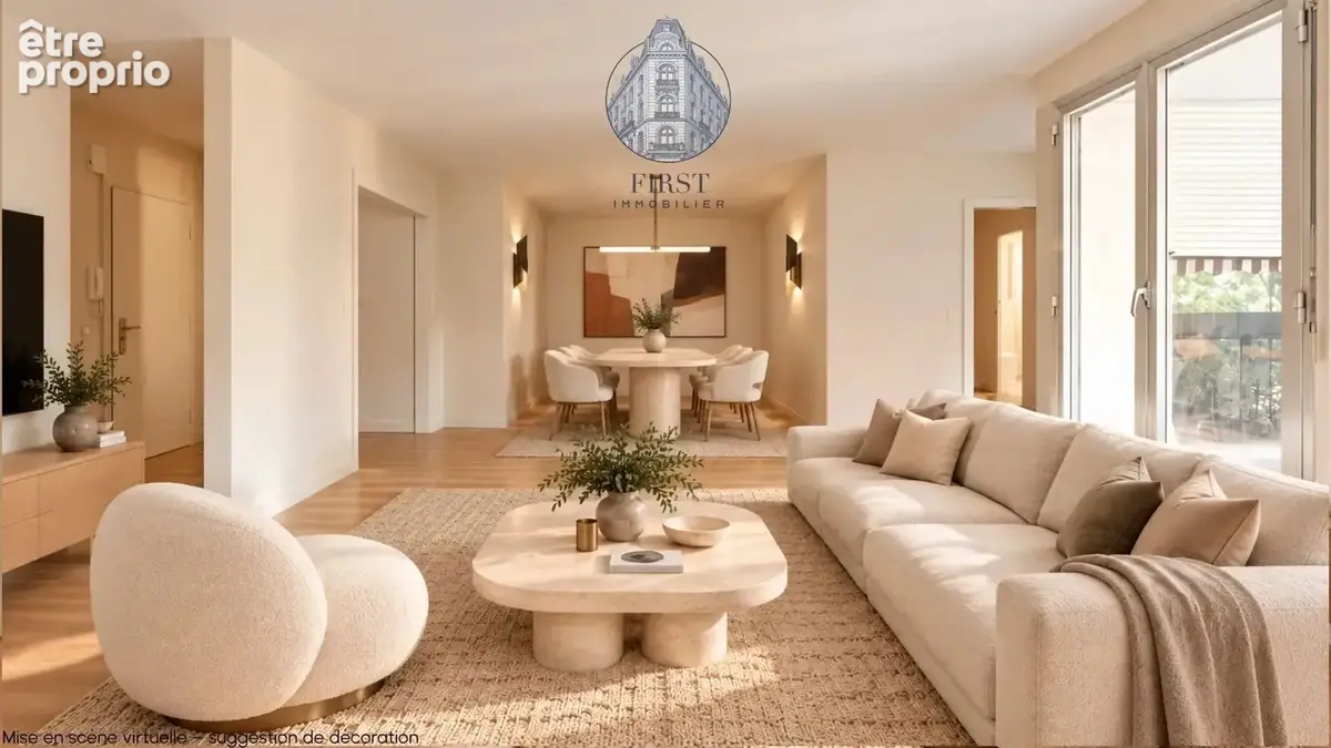 Paris 16e – place de mexico / trocadéro – appartement lumineux avec grande réception et terrasse - photo 3