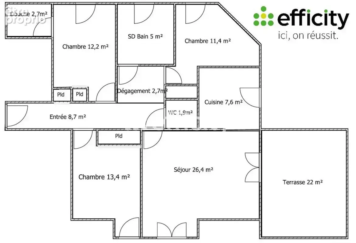 Appartement - photo 4