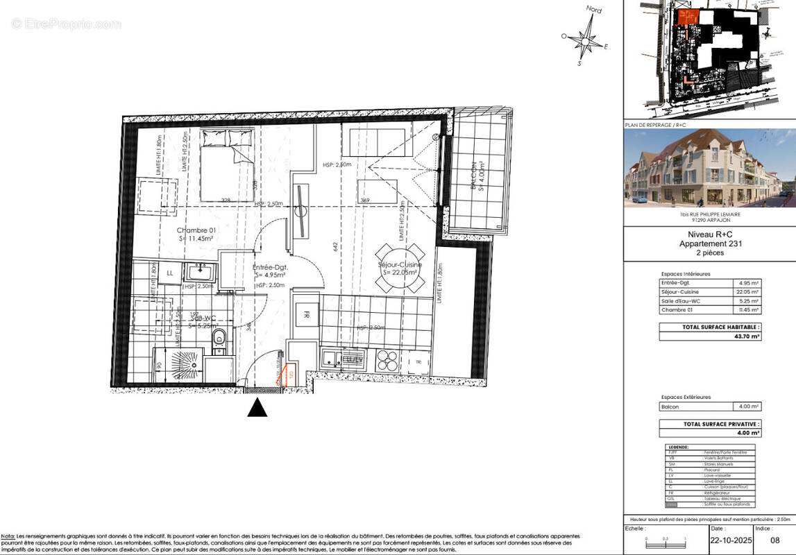 Appartement à ARPAJON