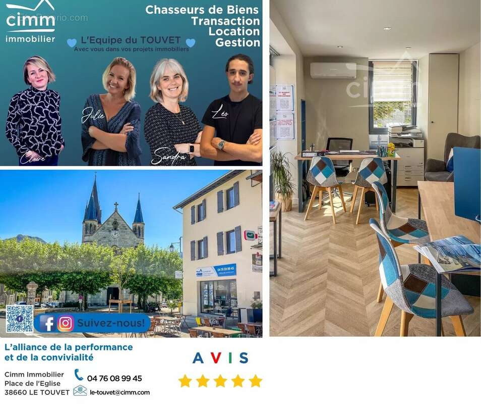 Maison à MONTBONNOT-SAINT-MARTIN