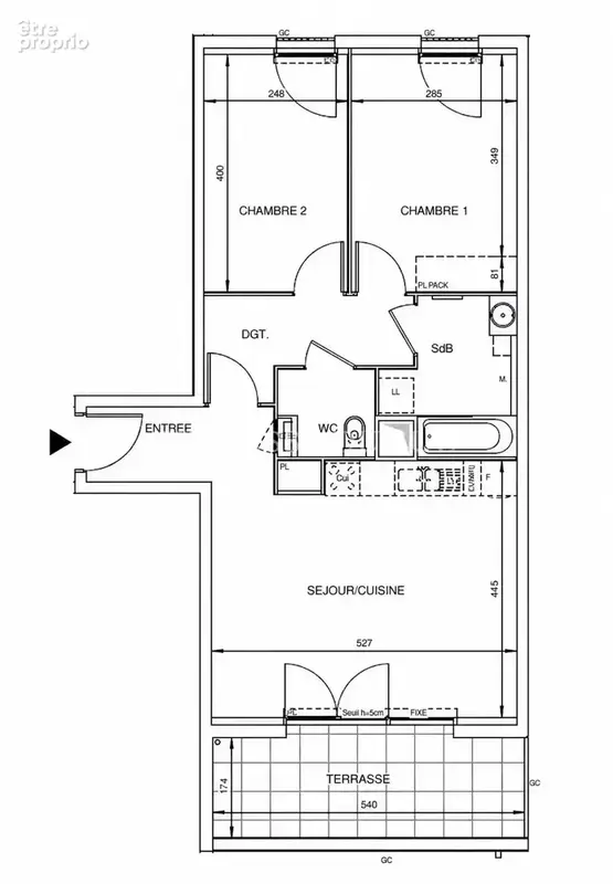 Marseille 8e – T3 en Etage Elevé avec Terrasse – Michelet / Sainte-Anne - photo 14