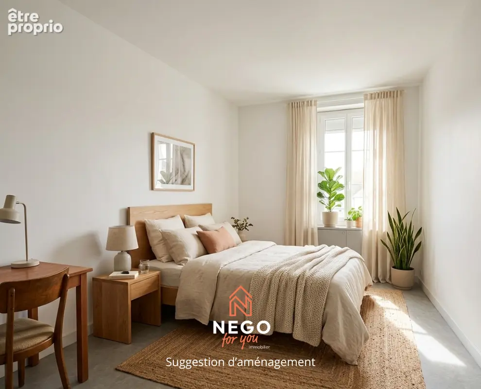 Appartement t3 - 65 m²  gare visitation - photo 6