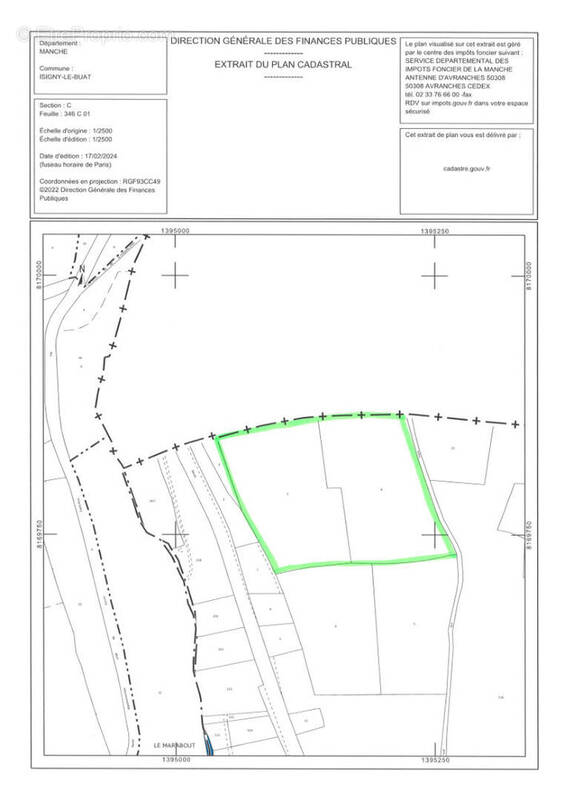 Terrain à ISIGNY-LE-BUAT