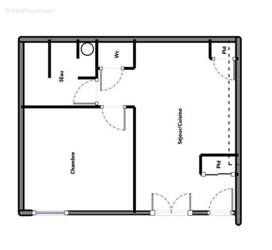 Appartement 46 m² à Saint-Geoire-En-Valdaine  - photo 7