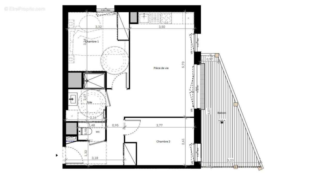 Photo 4 - Appartement à TOURS