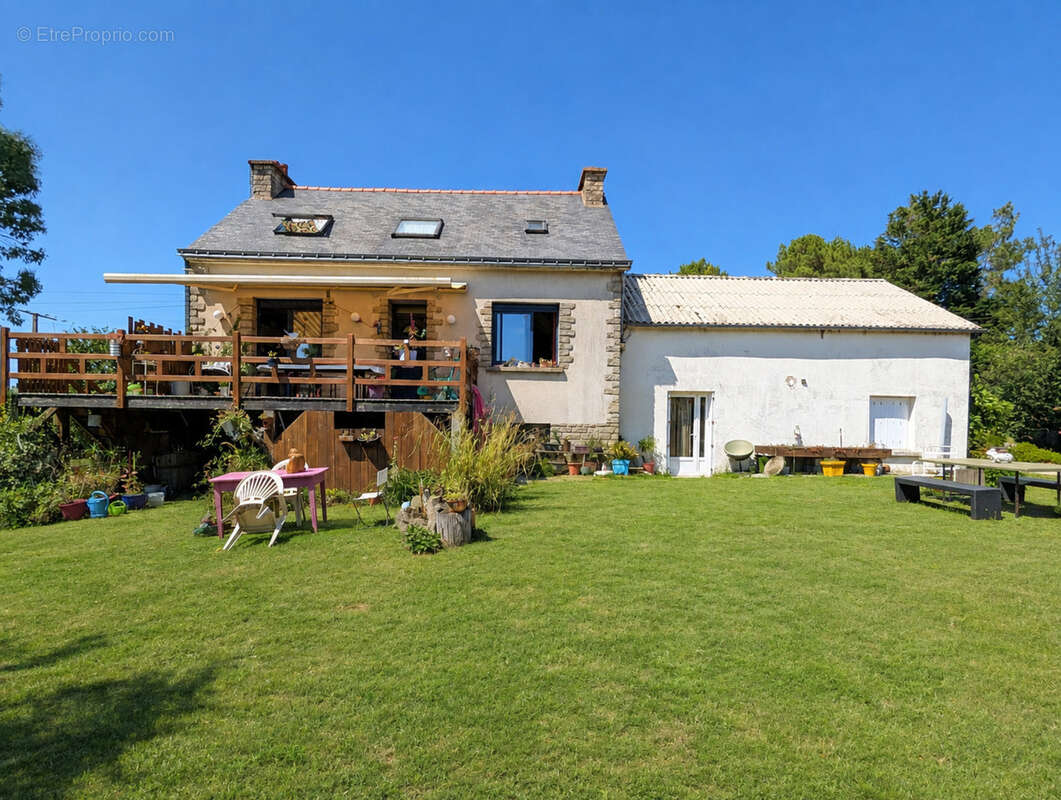 Maison à vendre GUEGON (56), grand terrain, hangar, dépendance, calme, bucolique, Josselin, Vannes - photo 2