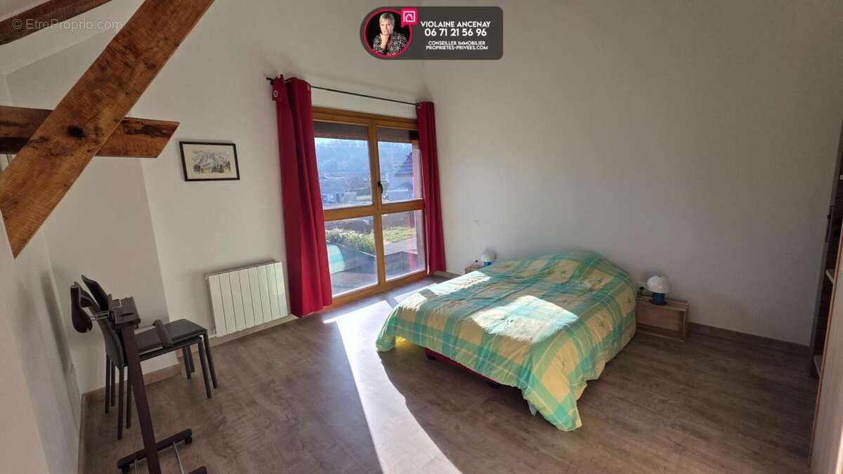 Montagnole, grange rénovée et spacieuse,  166 m2 , 4 chambres - photo 15