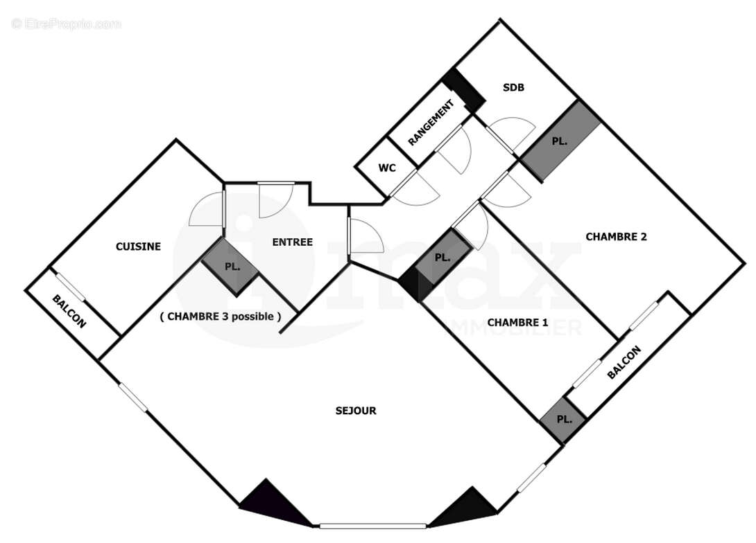 Appartement à LEVALLOIS-PERRET