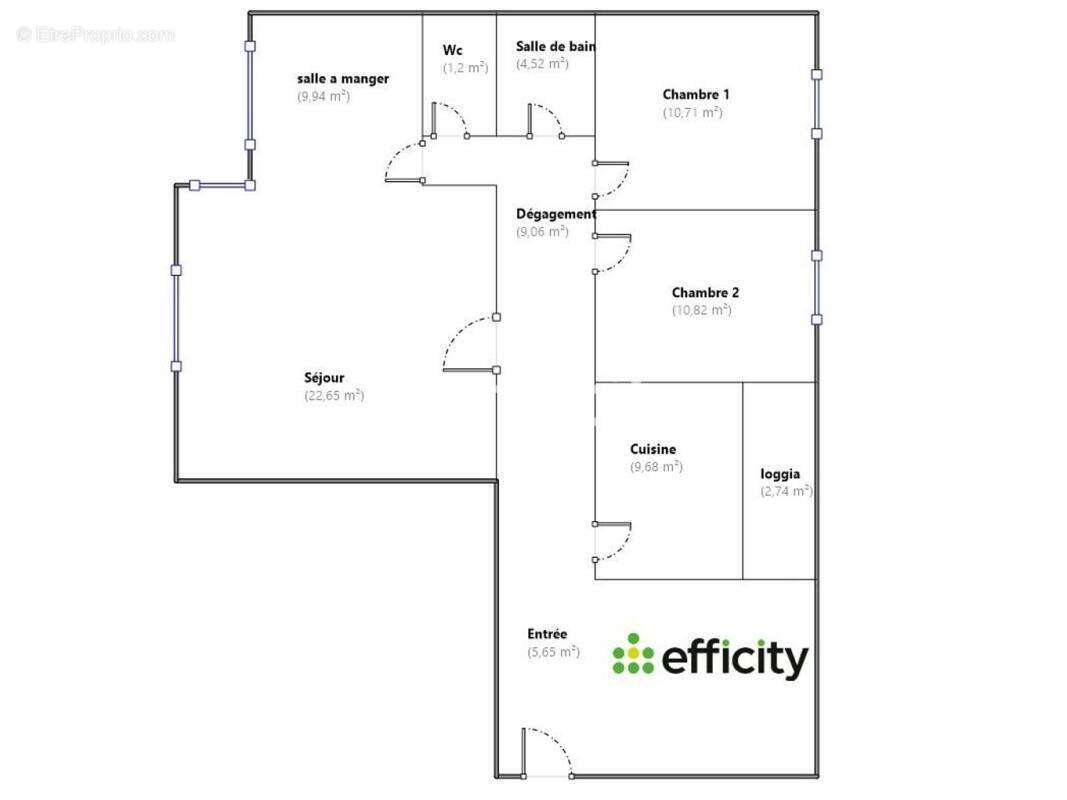 Appartement - photo 3