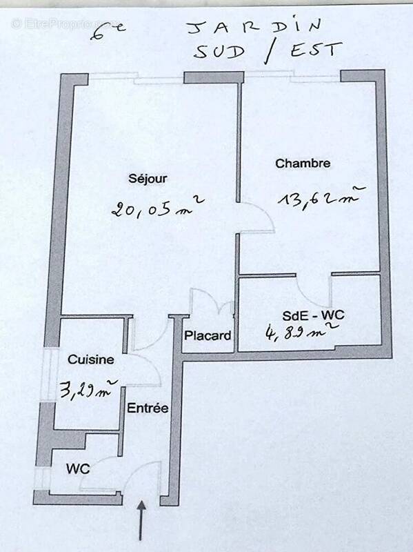 Appartement à PARIS-15E