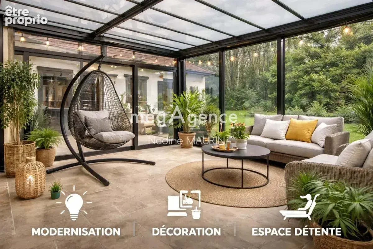 Mur de Sologne maison de 233 m² étang et piscine couverte - photo 7