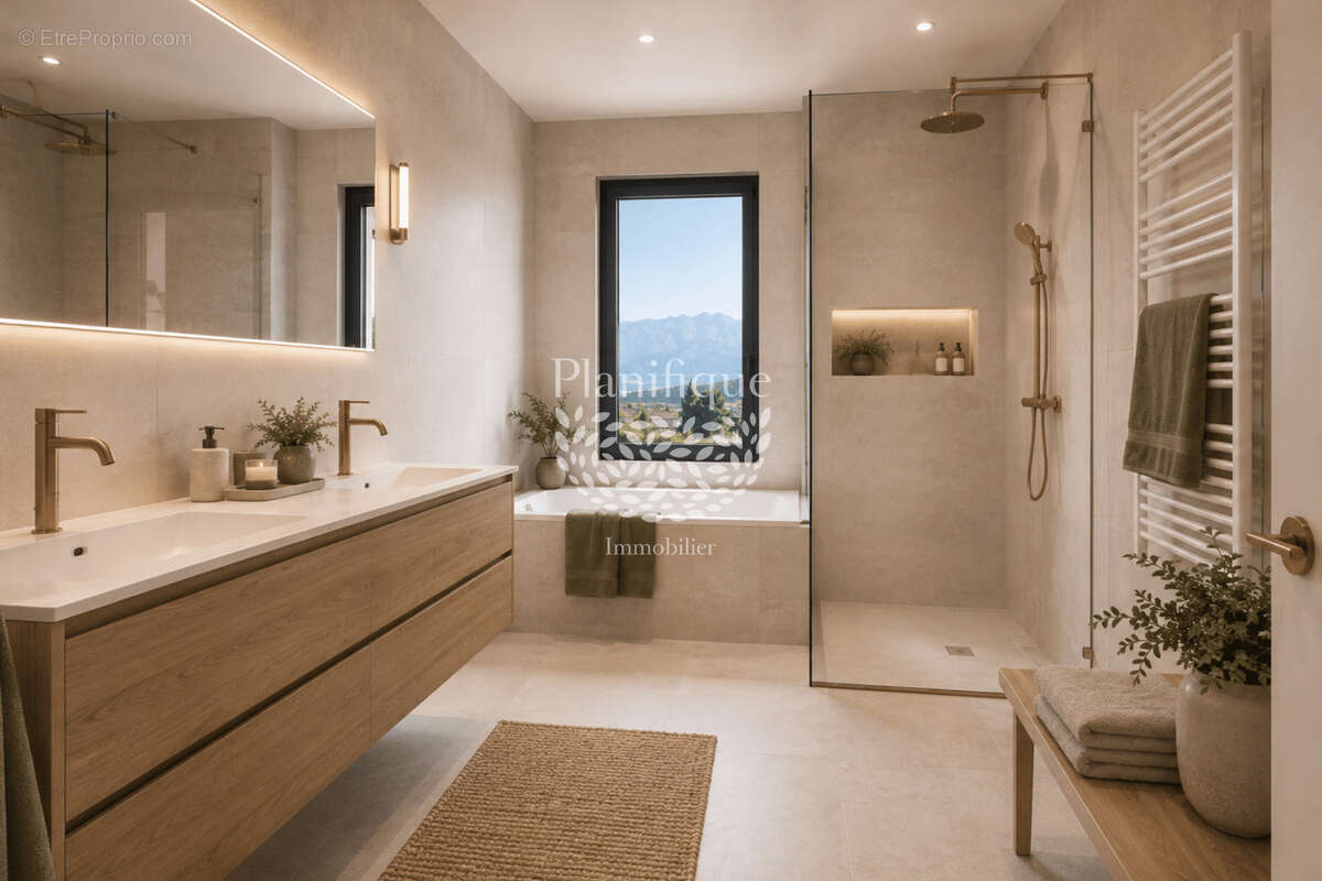 Écrin de nature à Sciez   Villa contemporaine avec jardin et vues sur les Alpes - photo 7