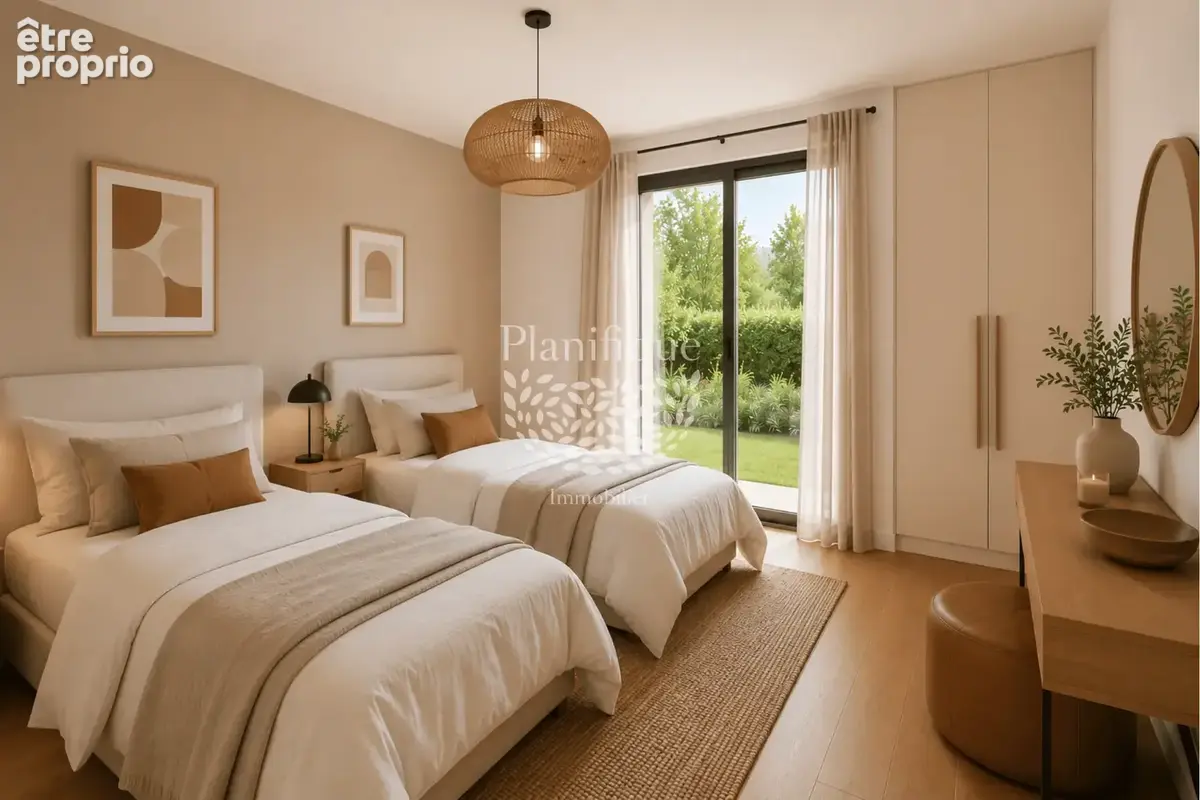 Appartement 4 pièces avec jardin   Thoiry, Pays de Gex - photo 5