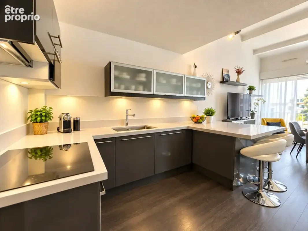 LE CAP D'AGDE, PORT - T3 en duplex totalement rénové, proche des commerces, - photo 2