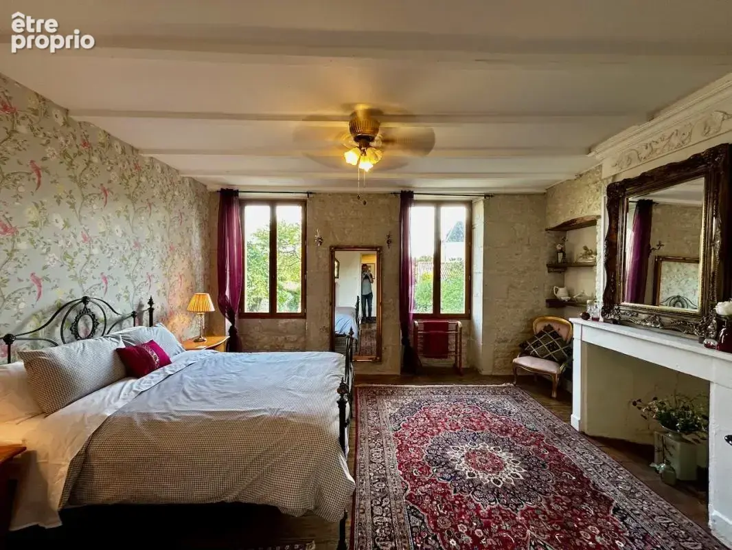 Maison en pierre, 5 chambres, annexe, jardin et piscine - photo 11