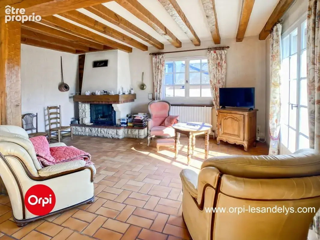 Maison À Vendre 3 chambres - Centre Ville Les Andelys - Sous sol total - photo 6