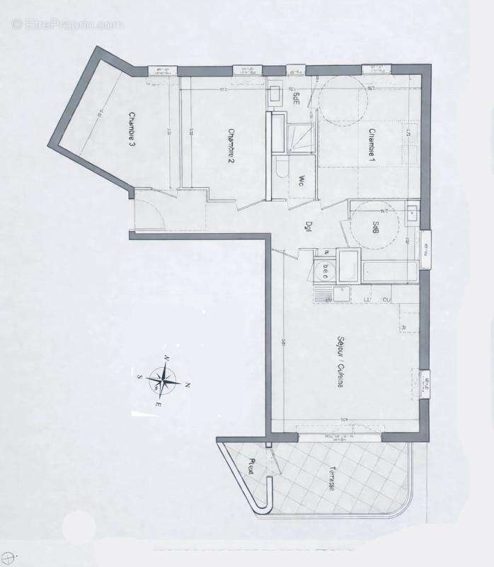 Appartement à MARSEILLE-14E