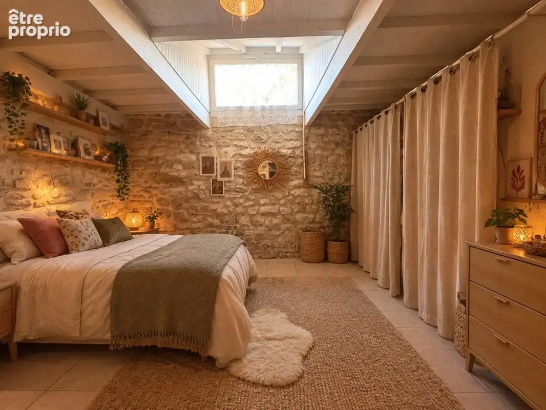 Maison de village à vendre de 167m2 avec grande terrasse sans vis à vis à SAINTE CROIX DE QUINTILLARGUES (34270) - photo 4