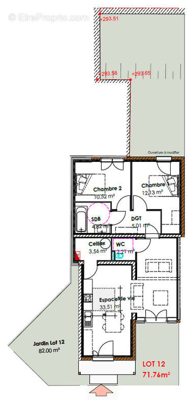 Appartement à HEYRIEUX