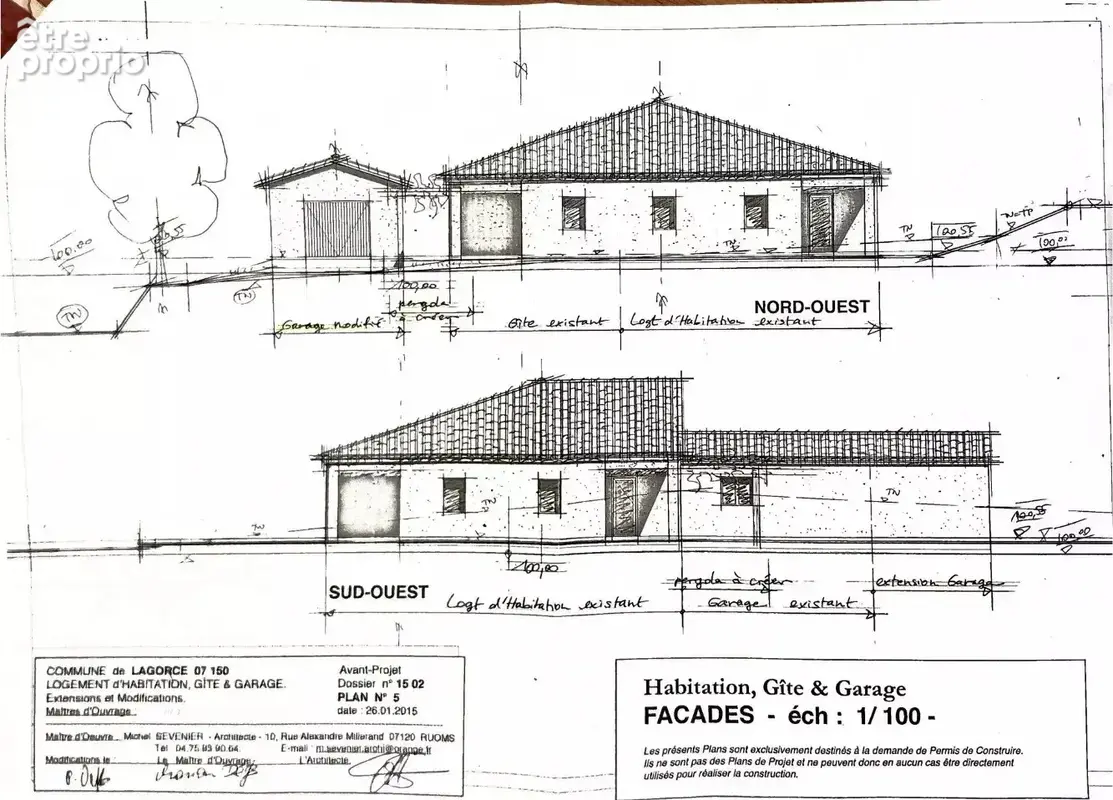 Sud Ardèche: double villa de standing avec garage sur terrain plat - photo 22