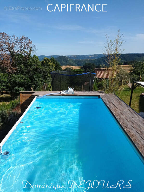 Ardèche - Magnifique Maison d'architecte de 184 m² habitable - Bel espace extérieur - Vue panoramique sur les montagnes ardèchoi - photo 45