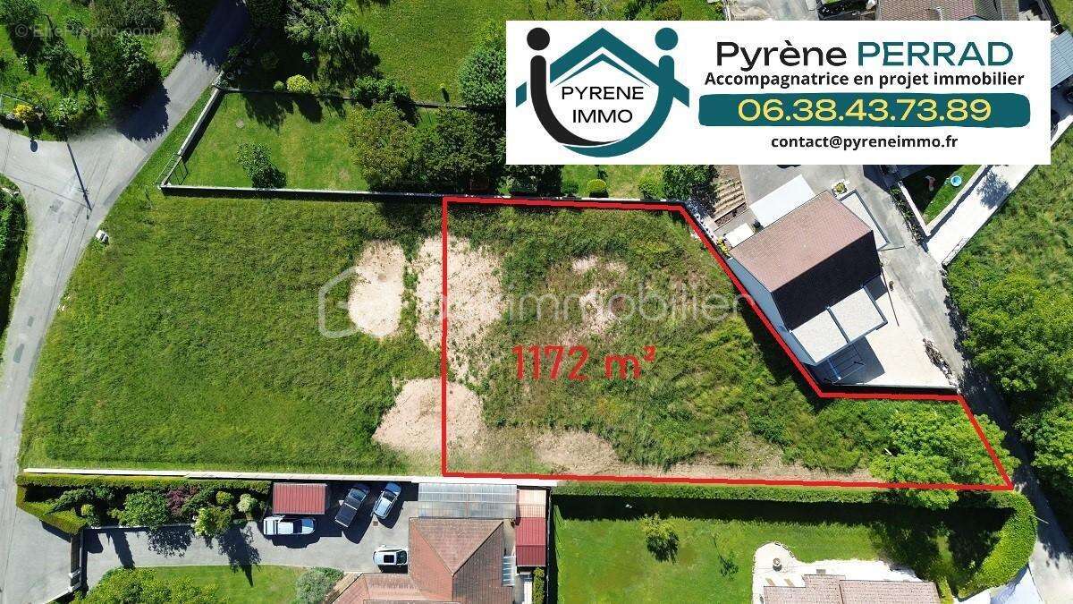 Terrain plat de 1 172 m² à Ceyzérieu (01350) – Secteur Grammont - photo 2