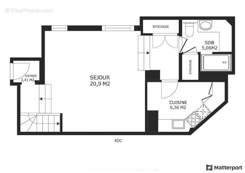 EXCLUSIVITÉ - HÔTEL DES ABBÉS DE FÉCAMP Appartement 3 pièces en duplex - photo 6