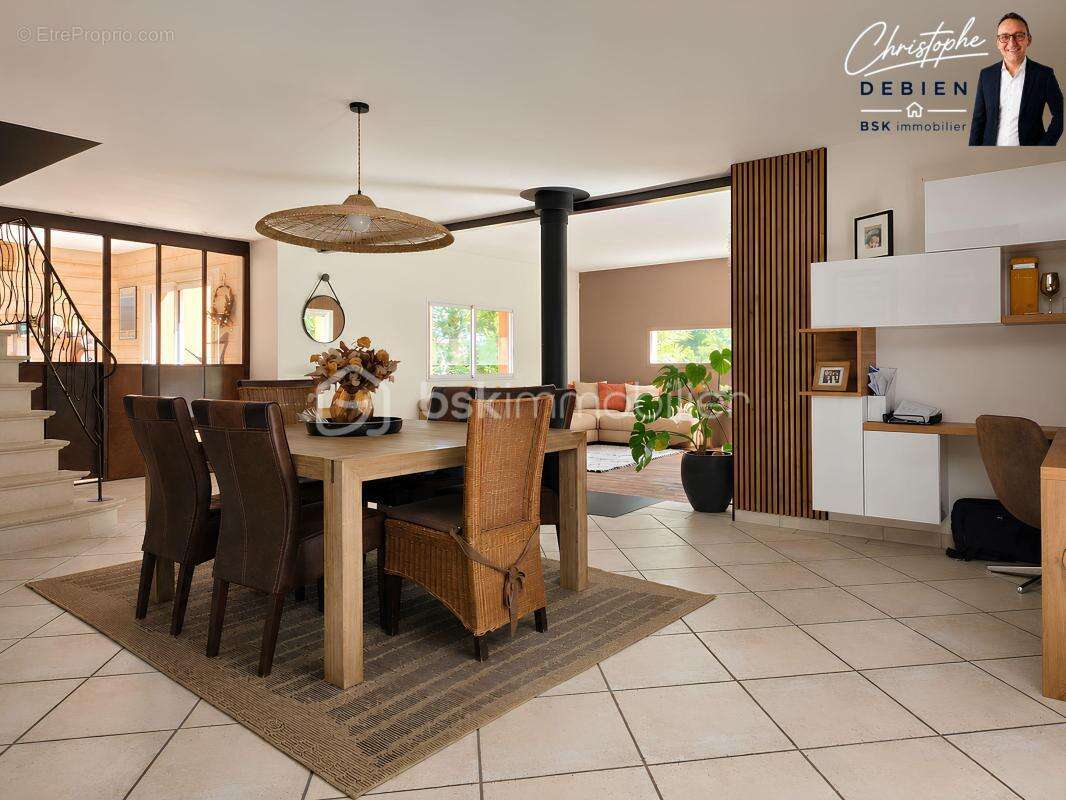 Couëron / atlantis – un écrin de verdure - propriété familiale de 246 m², 5 chambres, piscine, pool-house, terrain 3 319 m² - photo 6