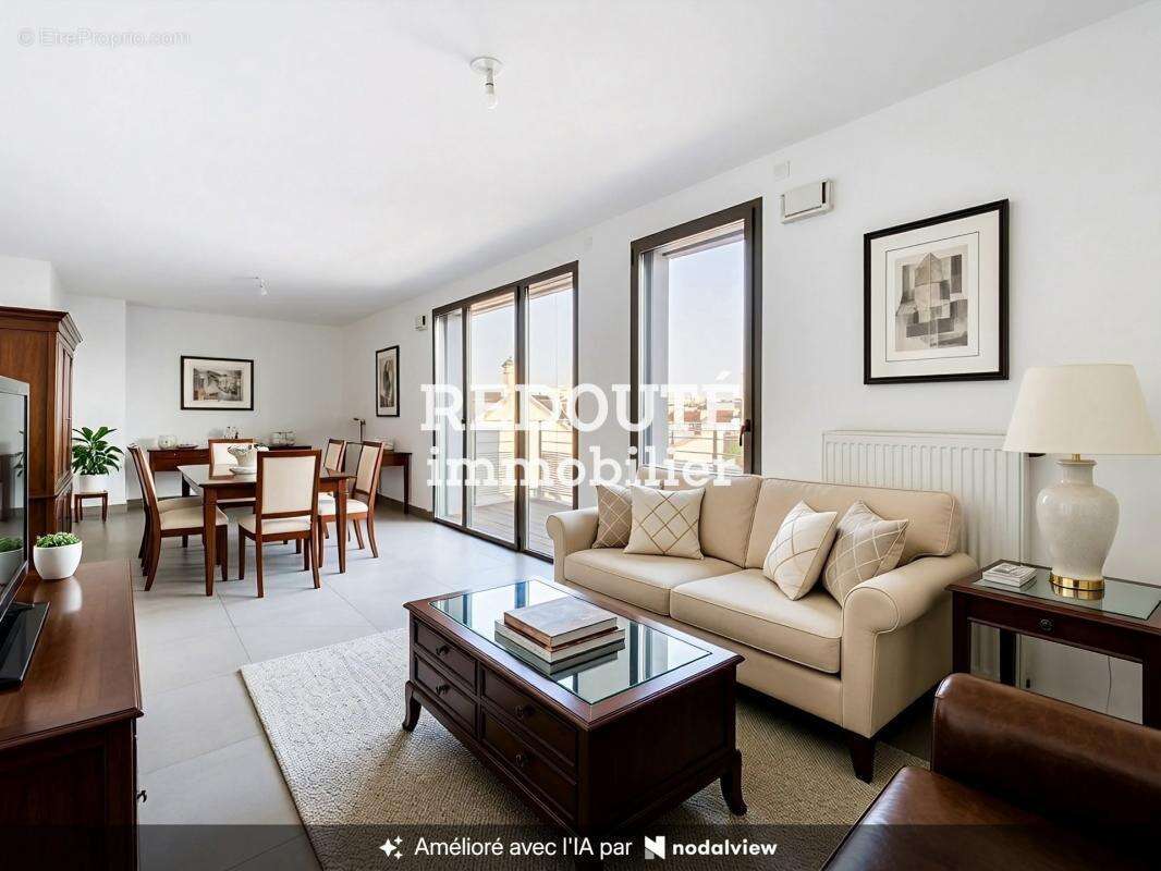 A vendre reims 51100 : appartement t 4 dernier etage / terrasse / balcon / parking et cave centre ville - photo 4