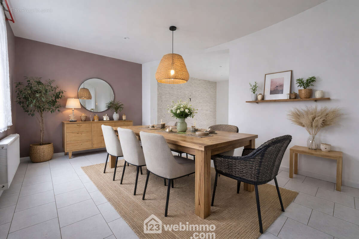 Un potentiel certain, à personnaliser pour créer un intérieur encore plus chaleureux - Maison à SOISSONS