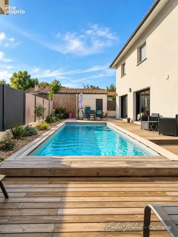 CENON – Maison 2022 DPE A/A – 127 m² – 4 chambres + bureau – Piscine – Garage - photo 3