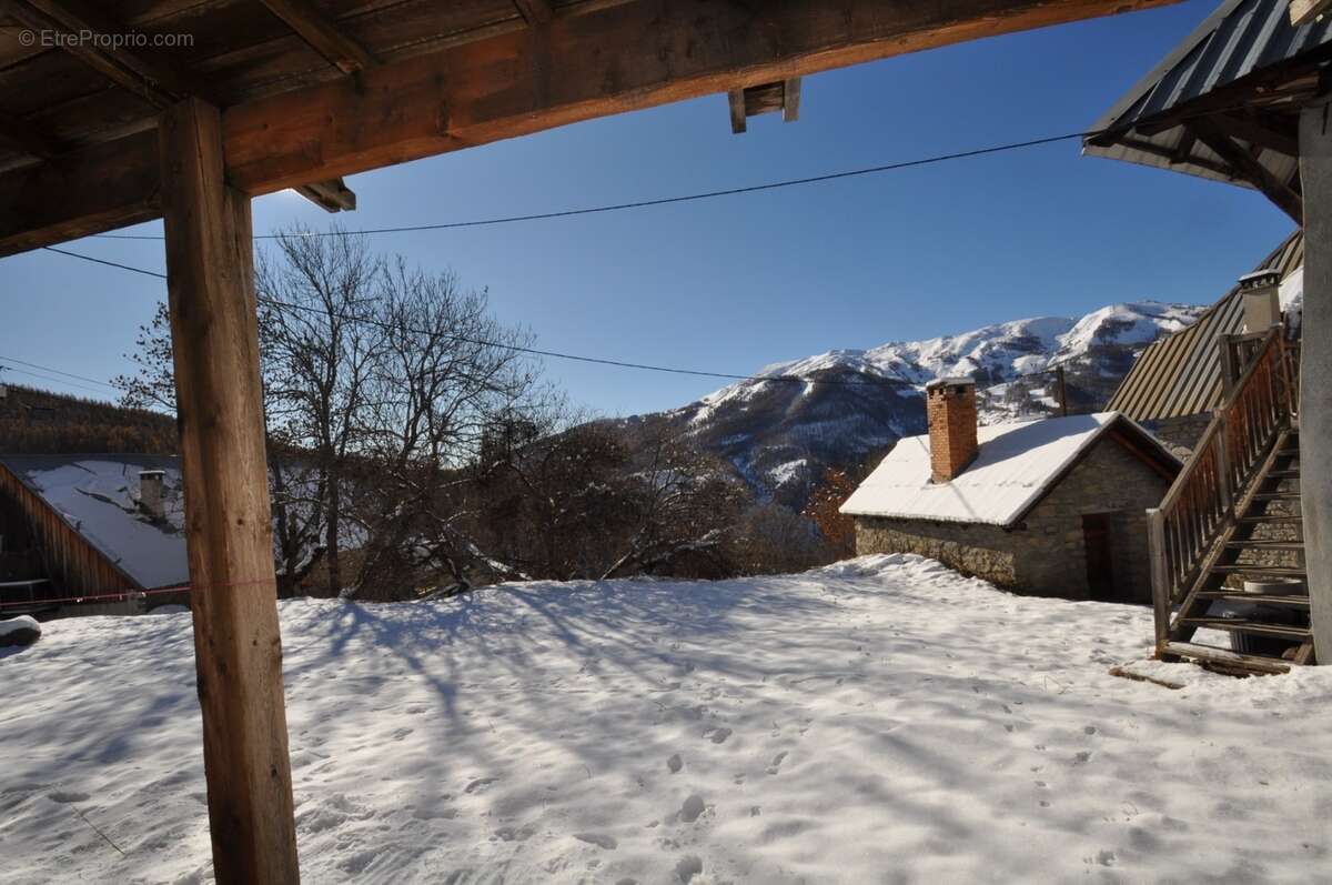 Dpt Alpes de Haute Provence (04), à vendre ALLOS Authentique Maison en pierres 350 m²  Belle Vue Montagnes - photo 23