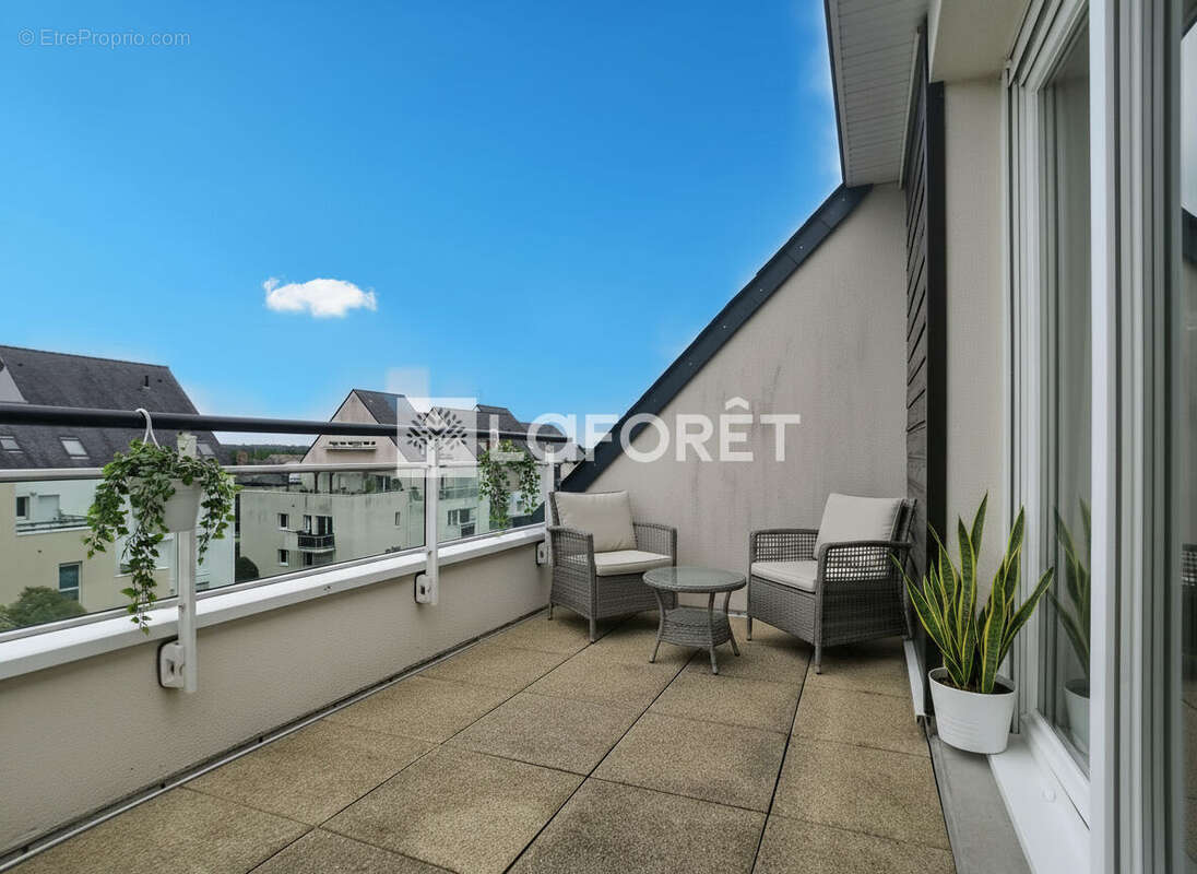 Saint-Grégoire - Type 2 avec parking - 51,58 m² au sol 45.61 m² carrez - photo 2