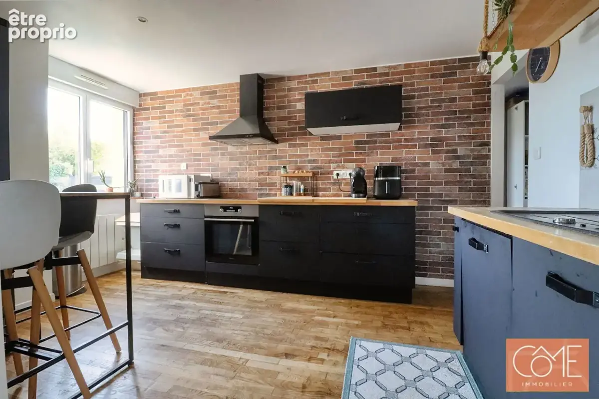 À vendre en exclusivite - la mézière (35520) - longère rénovée - 150 m² hab - 5 chambres - terrain de 530 m² - dépendance de 20  - photo 2